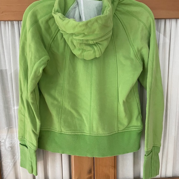Athleta Green Hoodie Sweatshirt - Picture 3 of 8